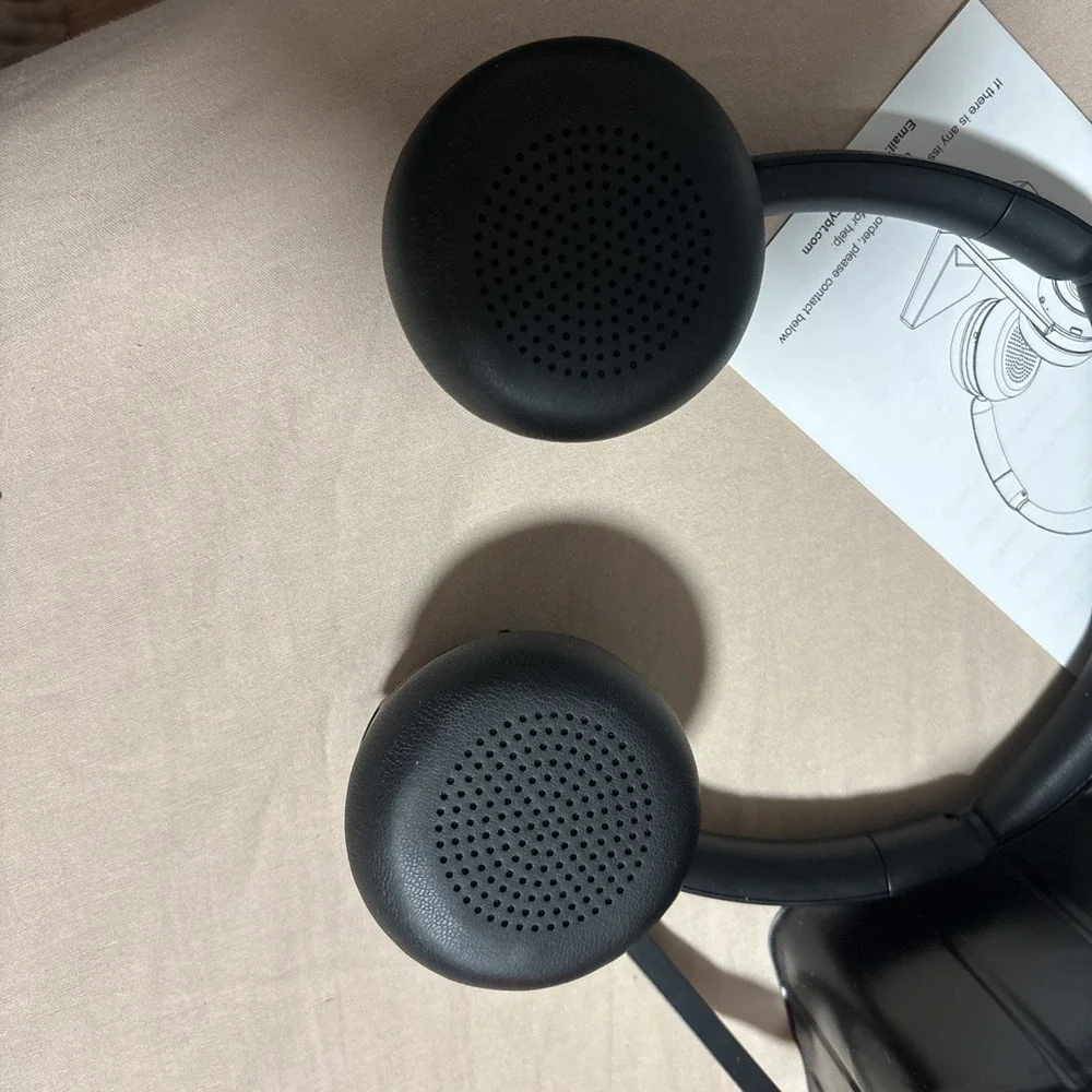 KH120M Wireless Headset, V5.2, 400mAh, Office Call Center Zoom Skype Teams